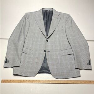 Canali size 52/42 (large slim) Light Grey GlenCheck Sports Jacket